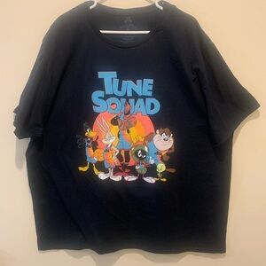 Mens 3XL Space Jam 2 Tune Squad T Shirt LeBron James, Looney Tunes